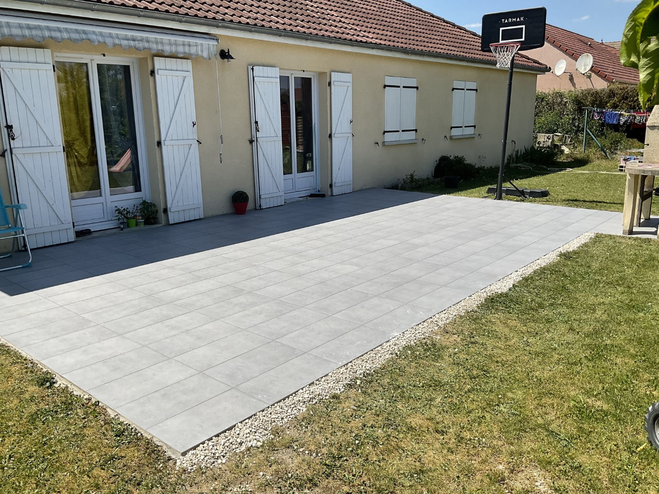 Carrelage terrasse 